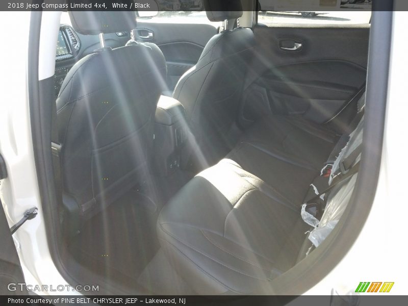 White / Black 2018 Jeep Compass Limited 4x4