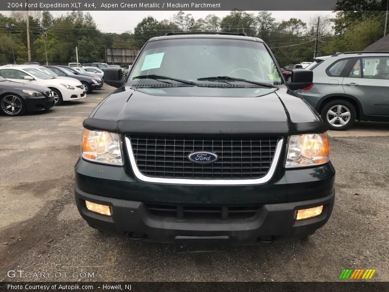 Aspen Green Metallic / Medium Parchment 2004 Ford Expedition XLT 4x4