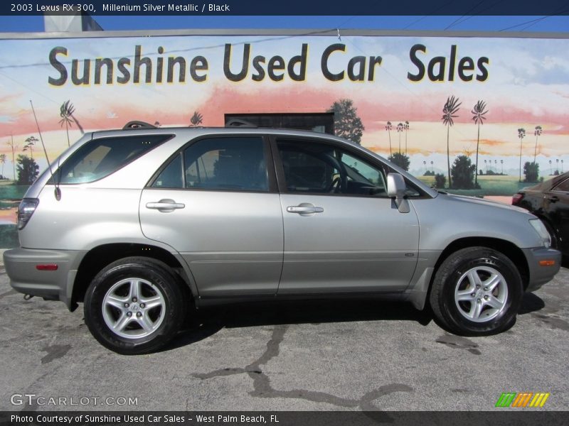 Millenium Silver Metallic / Black 2003 Lexus RX 300