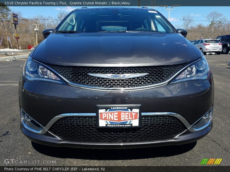 Granite Crystal Metallic / Black/Alloy 2018 Chrysler Pacifica Touring L Plus