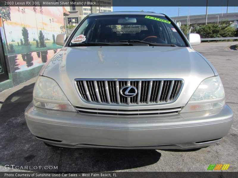 Millenium Silver Metallic / Black 2003 Lexus RX 300