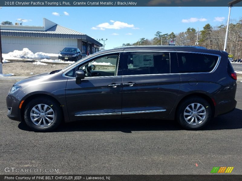 Granite Crystal Metallic / Black/Alloy 2018 Chrysler Pacifica Touring L Plus