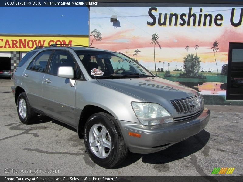 Millenium Silver Metallic / Black 2003 Lexus RX 300