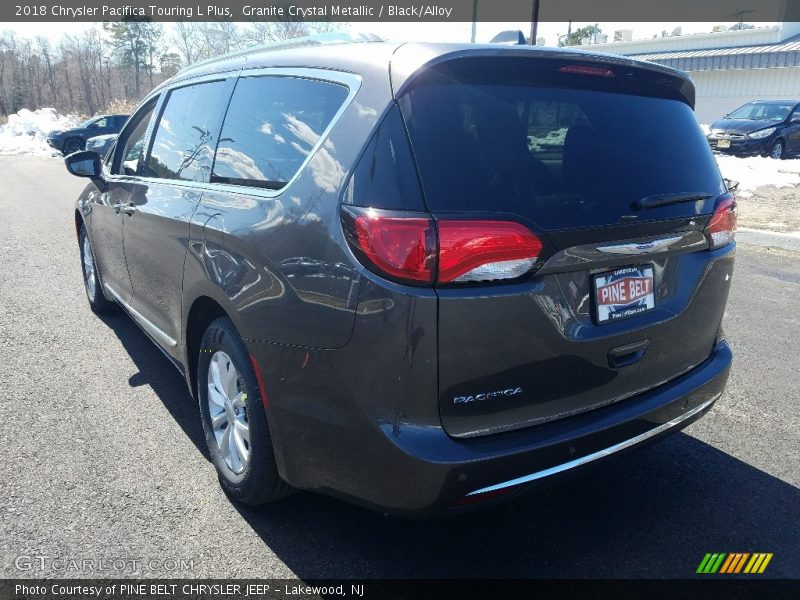 Granite Crystal Metallic / Black/Alloy 2018 Chrysler Pacifica Touring L Plus