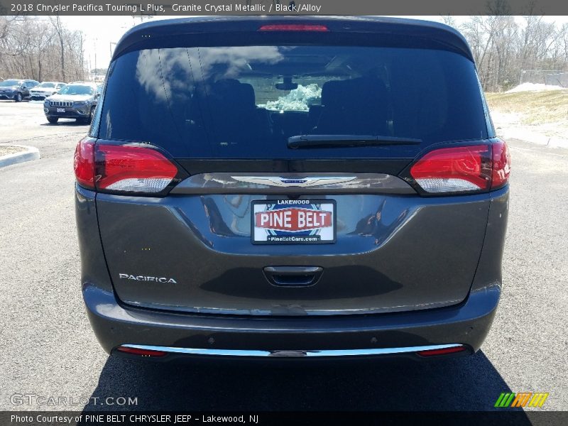 Granite Crystal Metallic / Black/Alloy 2018 Chrysler Pacifica Touring L Plus