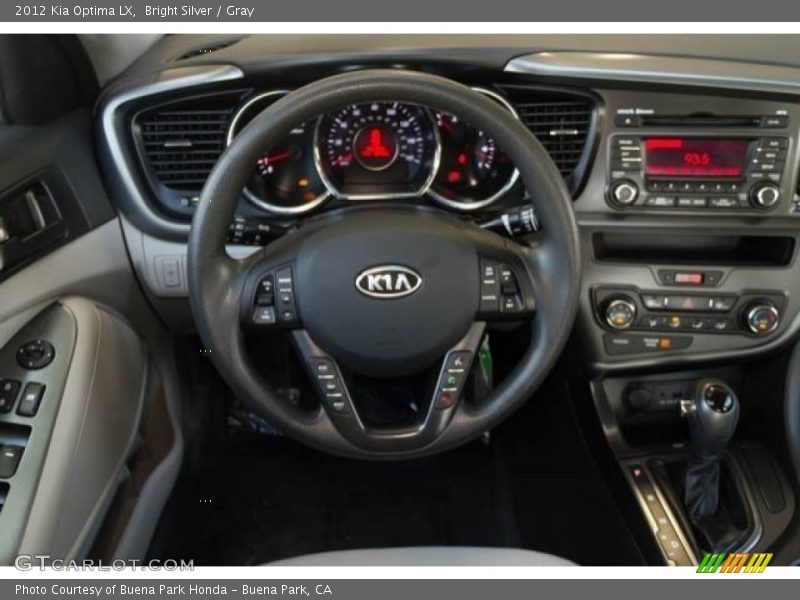 Bright Silver / Gray 2012 Kia Optima LX