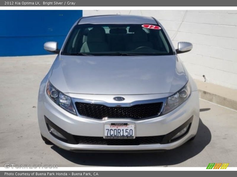 Bright Silver / Gray 2012 Kia Optima LX