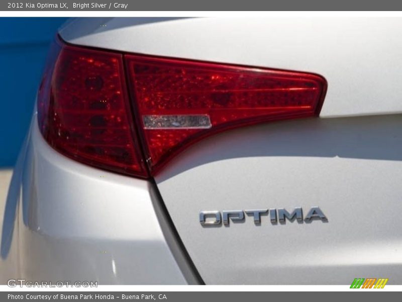 Bright Silver / Gray 2012 Kia Optima LX