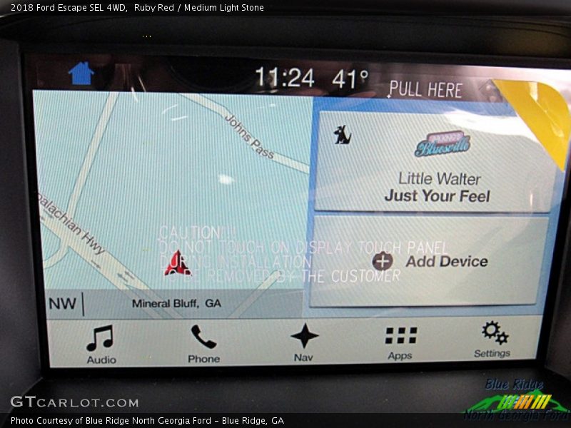 Ruby Red / Medium Light Stone 2018 Ford Escape SEL 4WD