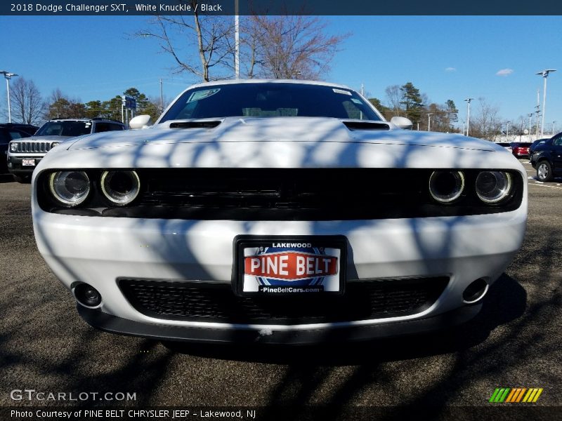 White Knuckle / Black 2018 Dodge Challenger SXT