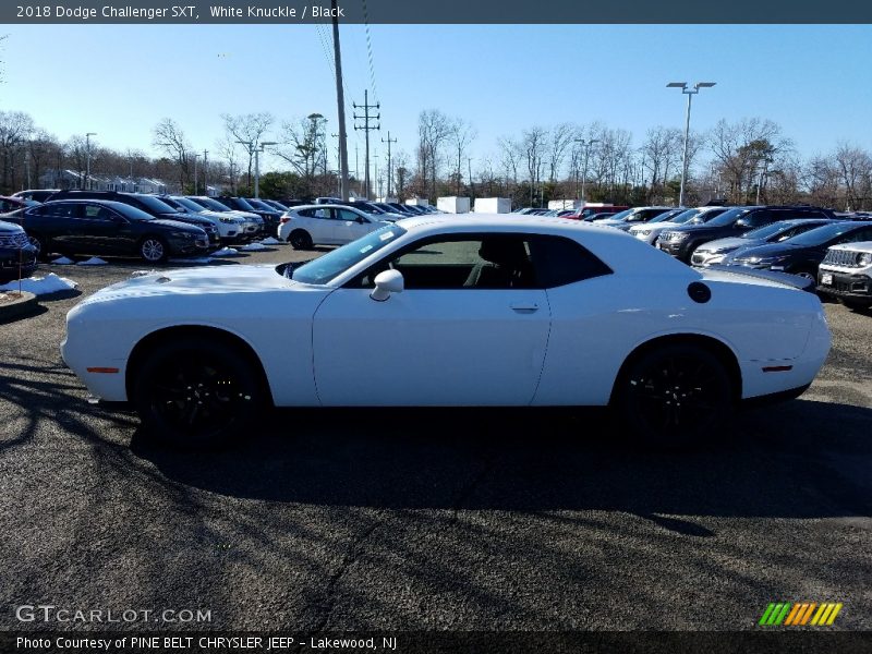 White Knuckle / Black 2018 Dodge Challenger SXT