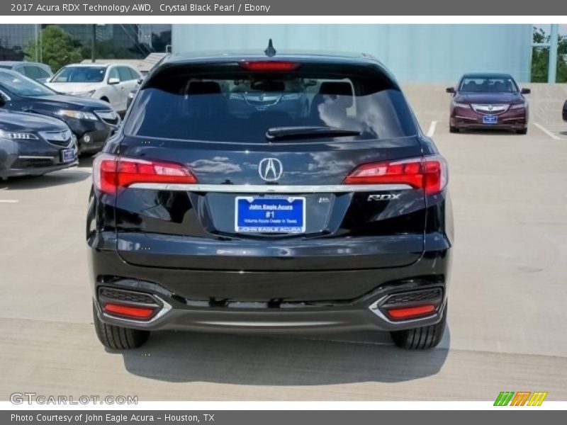 Crystal Black Pearl / Ebony 2017 Acura RDX Technology AWD