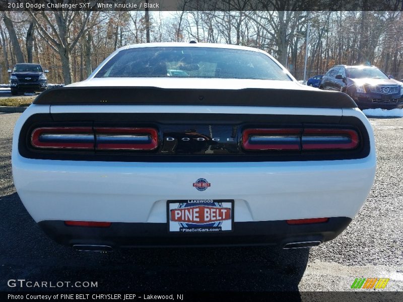 White Knuckle / Black 2018 Dodge Challenger SXT