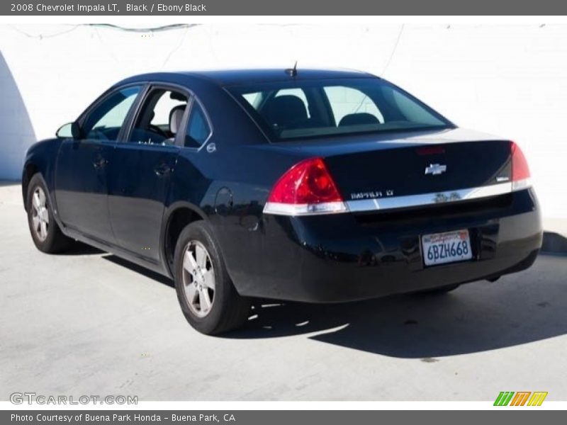 Black / Ebony Black 2008 Chevrolet Impala LT