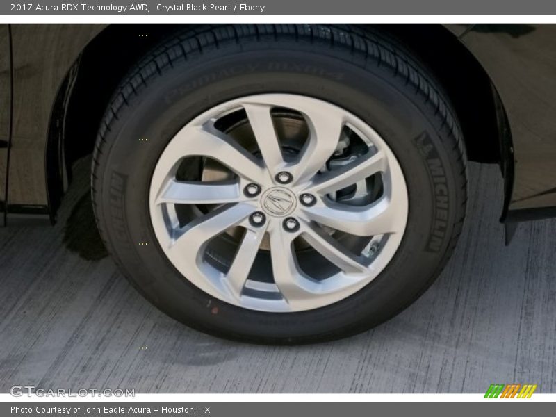 Crystal Black Pearl / Ebony 2017 Acura RDX Technology AWD