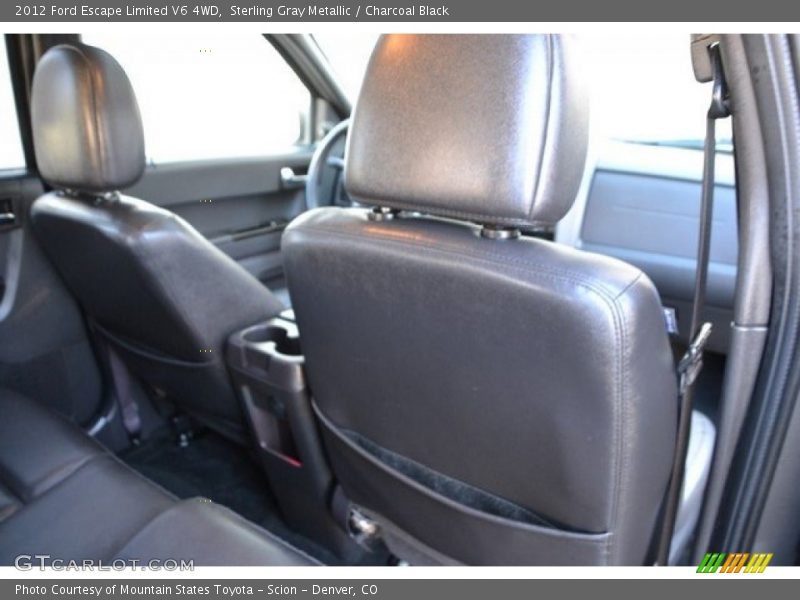 Sterling Gray Metallic / Charcoal Black 2012 Ford Escape Limited V6 4WD