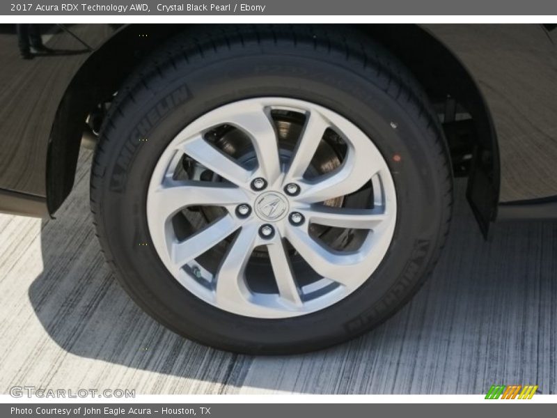 Crystal Black Pearl / Ebony 2017 Acura RDX Technology AWD