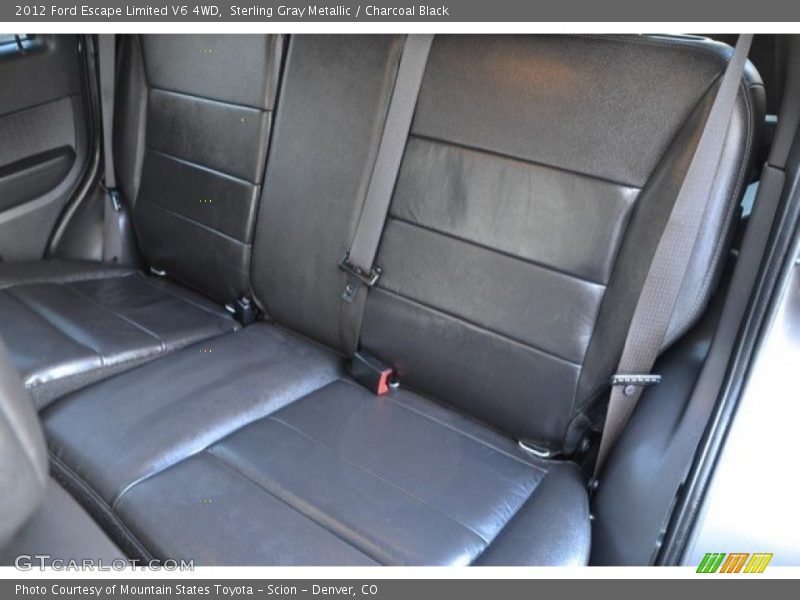 Sterling Gray Metallic / Charcoal Black 2012 Ford Escape Limited V6 4WD