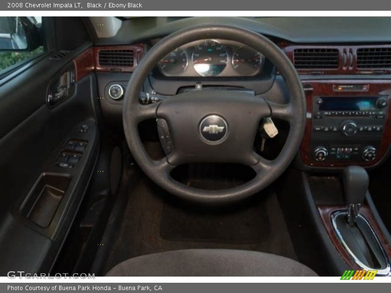 Black / Ebony Black 2008 Chevrolet Impala LT