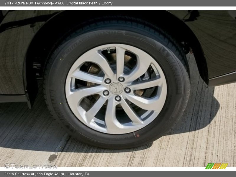 Crystal Black Pearl / Ebony 2017 Acura RDX Technology AWD