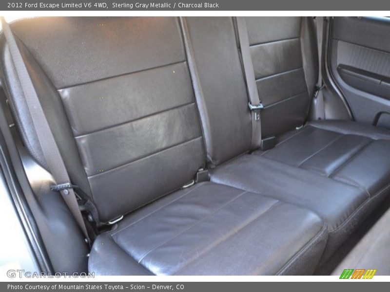 Sterling Gray Metallic / Charcoal Black 2012 Ford Escape Limited V6 4WD