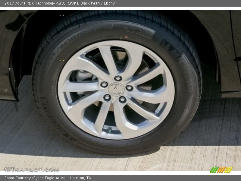 Crystal Black Pearl / Ebony 2017 Acura RDX Technology AWD