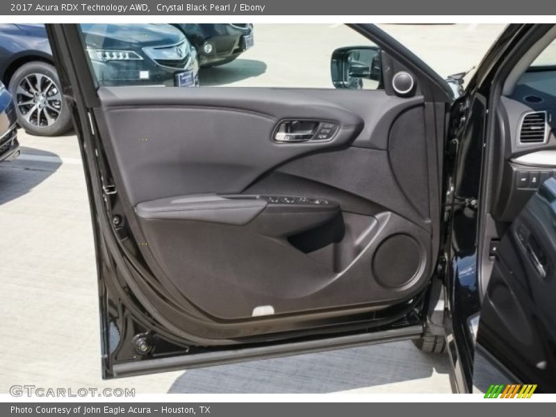 Crystal Black Pearl / Ebony 2017 Acura RDX Technology AWD