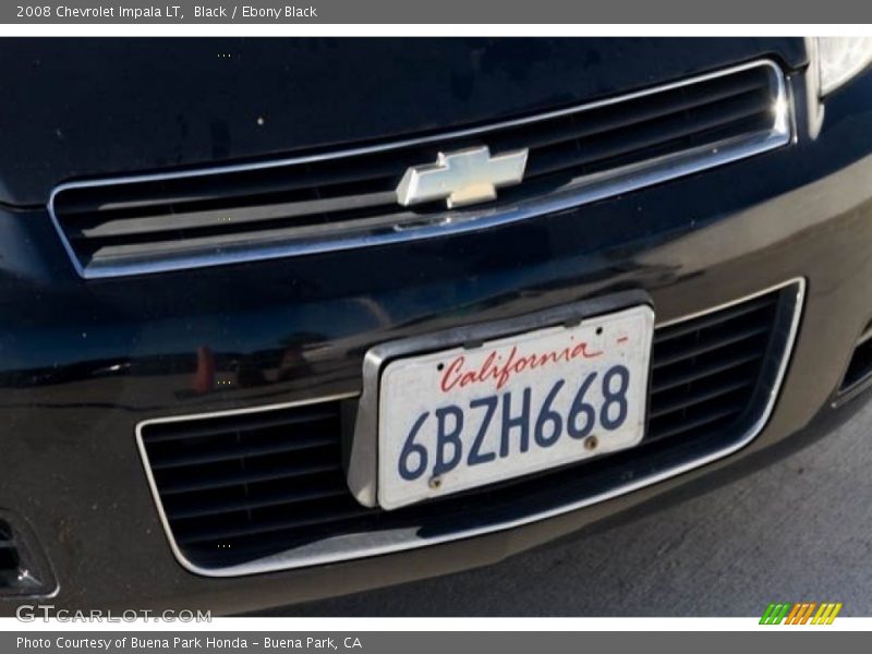 Black / Ebony Black 2008 Chevrolet Impala LT