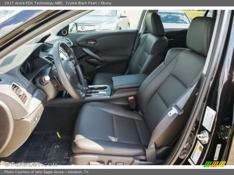 Crystal Black Pearl / Ebony 2017 Acura RDX Technology AWD