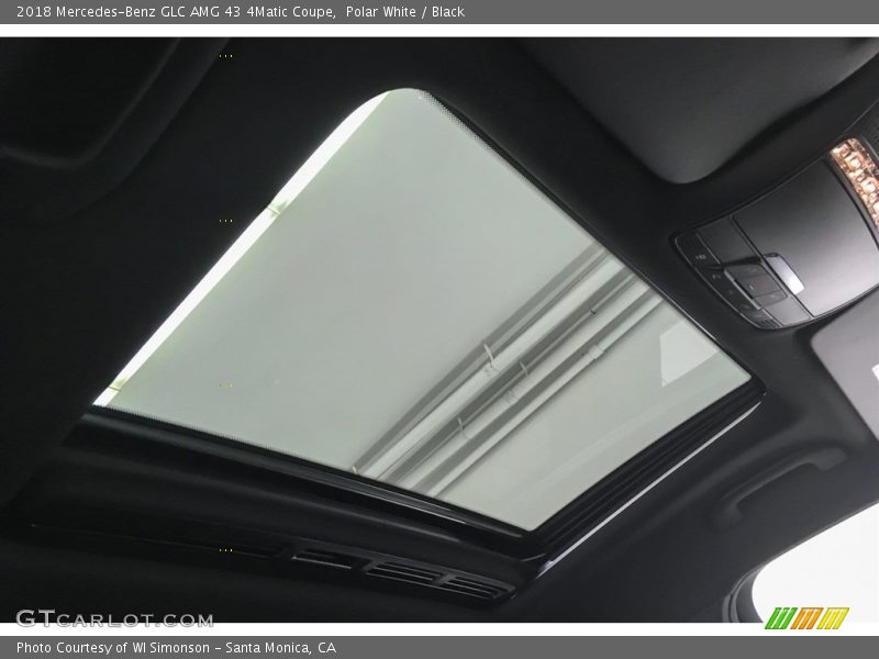 Sunroof of 2018 GLC AMG 43 4Matic Coupe