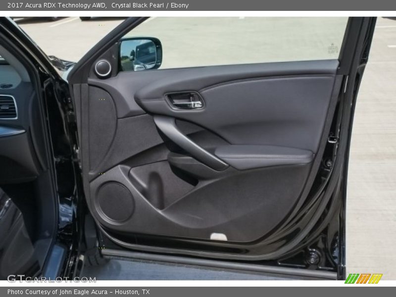 Crystal Black Pearl / Ebony 2017 Acura RDX Technology AWD