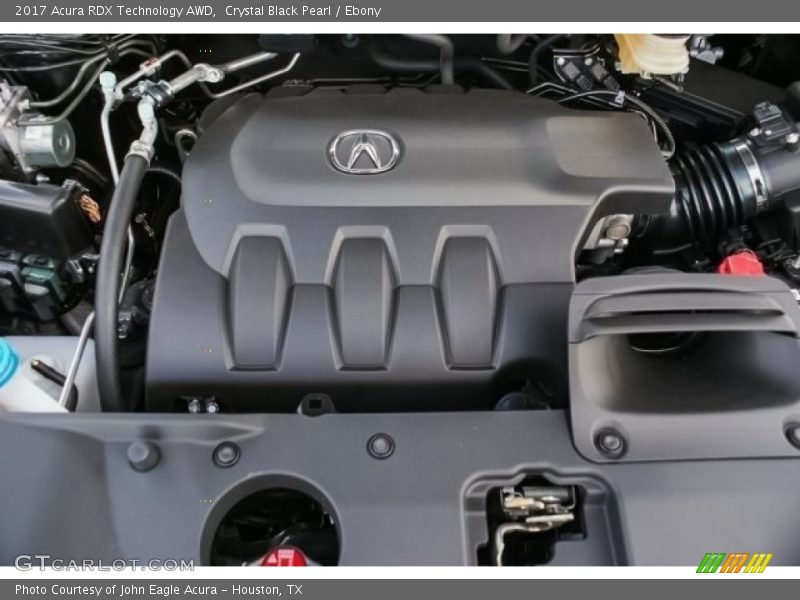 Crystal Black Pearl / Ebony 2017 Acura RDX Technology AWD