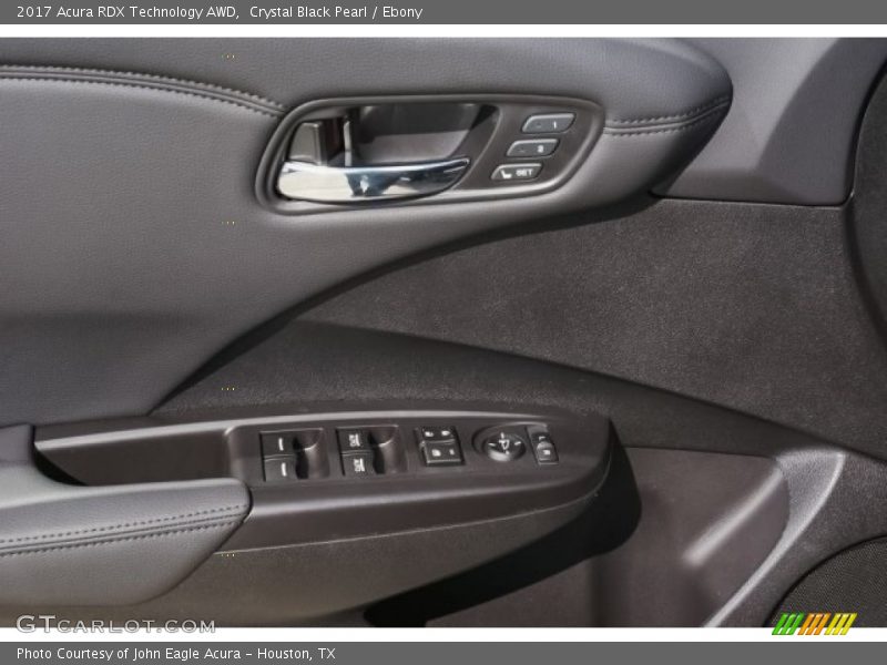 Crystal Black Pearl / Ebony 2017 Acura RDX Technology AWD