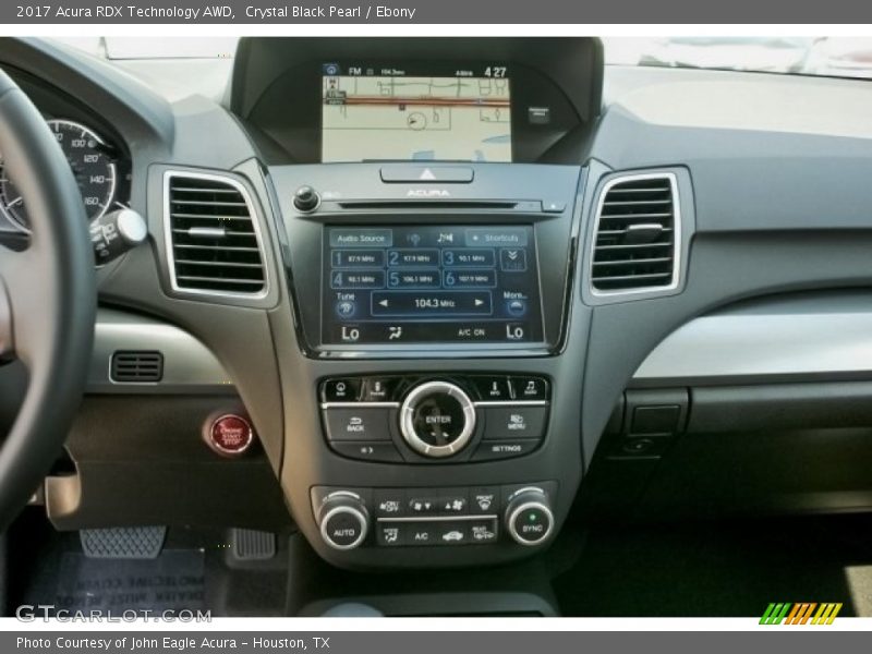 Crystal Black Pearl / Ebony 2017 Acura RDX Technology AWD
