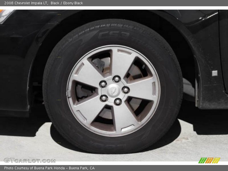Black / Ebony Black 2008 Chevrolet Impala LT