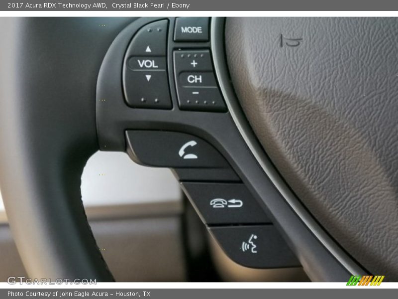 Crystal Black Pearl / Ebony 2017 Acura RDX Technology AWD