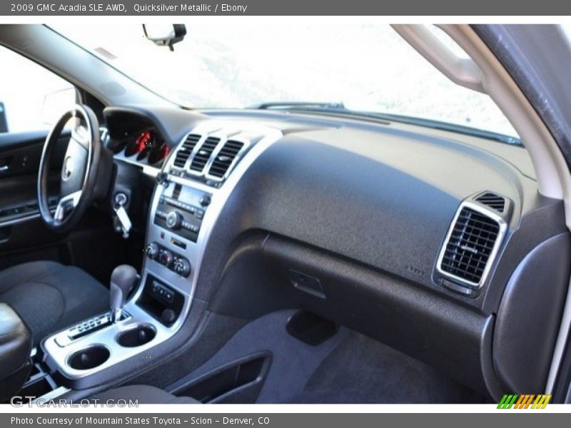 Quicksilver Metallic / Ebony 2009 GMC Acadia SLE AWD