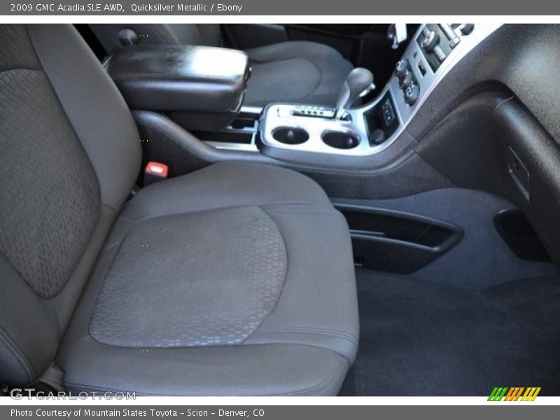 Quicksilver Metallic / Ebony 2009 GMC Acadia SLE AWD
