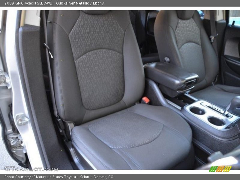 Quicksilver Metallic / Ebony 2009 GMC Acadia SLE AWD