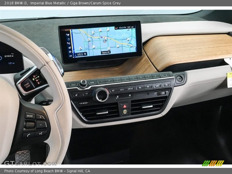 Dashboard of 2018 i3 