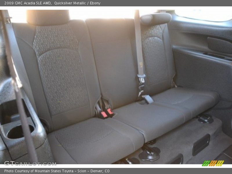 Quicksilver Metallic / Ebony 2009 GMC Acadia SLE AWD