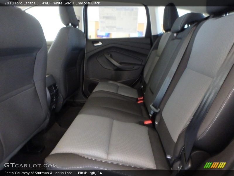 White Gold / Charcoal Black 2018 Ford Escape SE 4WD