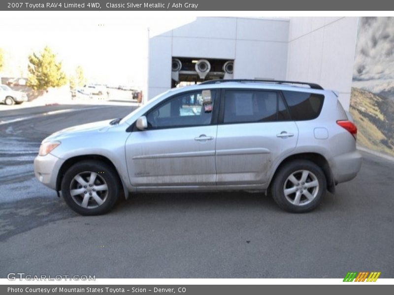 Classic Silver Metallic / Ash Gray 2007 Toyota RAV4 Limited 4WD