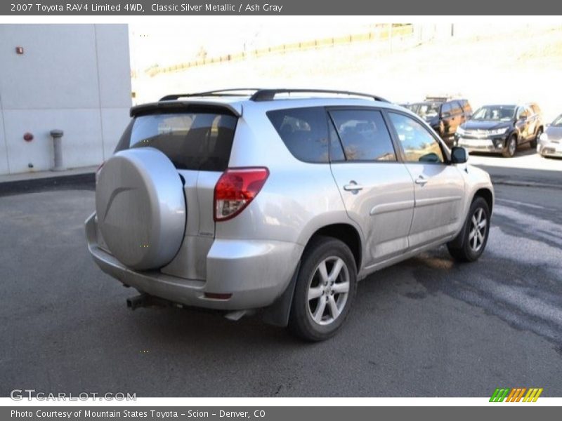 Classic Silver Metallic / Ash Gray 2007 Toyota RAV4 Limited 4WD