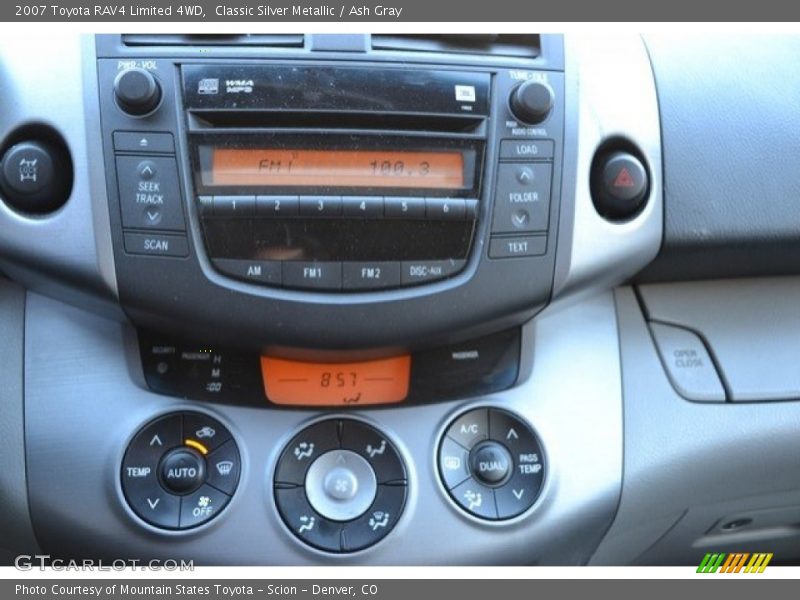 Classic Silver Metallic / Ash Gray 2007 Toyota RAV4 Limited 4WD