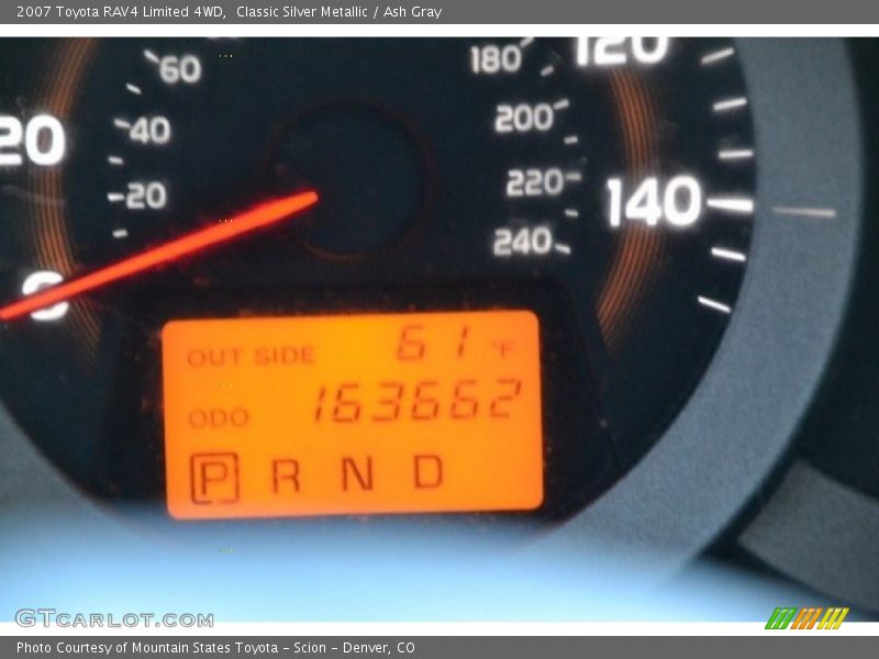 Classic Silver Metallic / Ash Gray 2007 Toyota RAV4 Limited 4WD