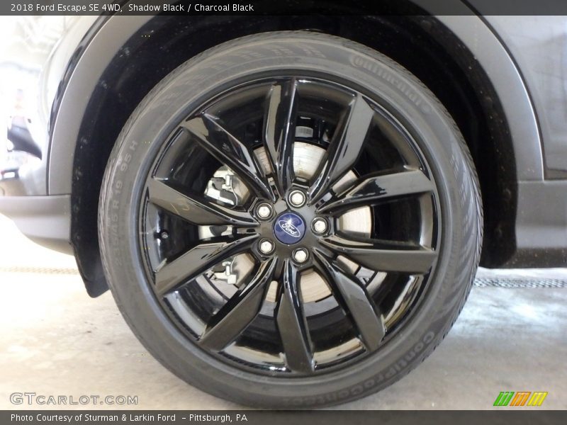 Shadow Black / Charcoal Black 2018 Ford Escape SE 4WD