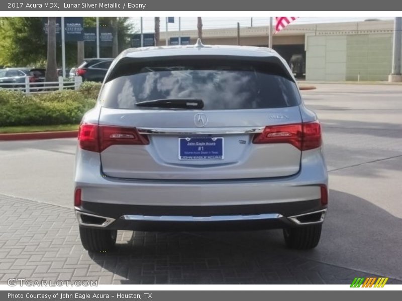 Lunar Silver Metallic / Ebony 2017 Acura MDX