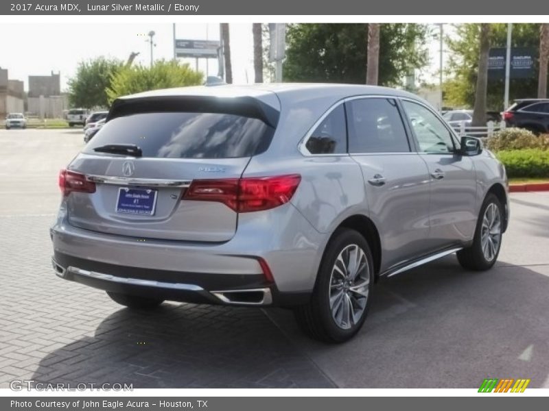 Lunar Silver Metallic / Ebony 2017 Acura MDX