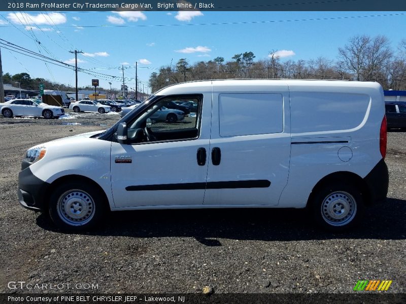 Bright White / Black 2018 Ram ProMaster City Tradesman Cargo Van